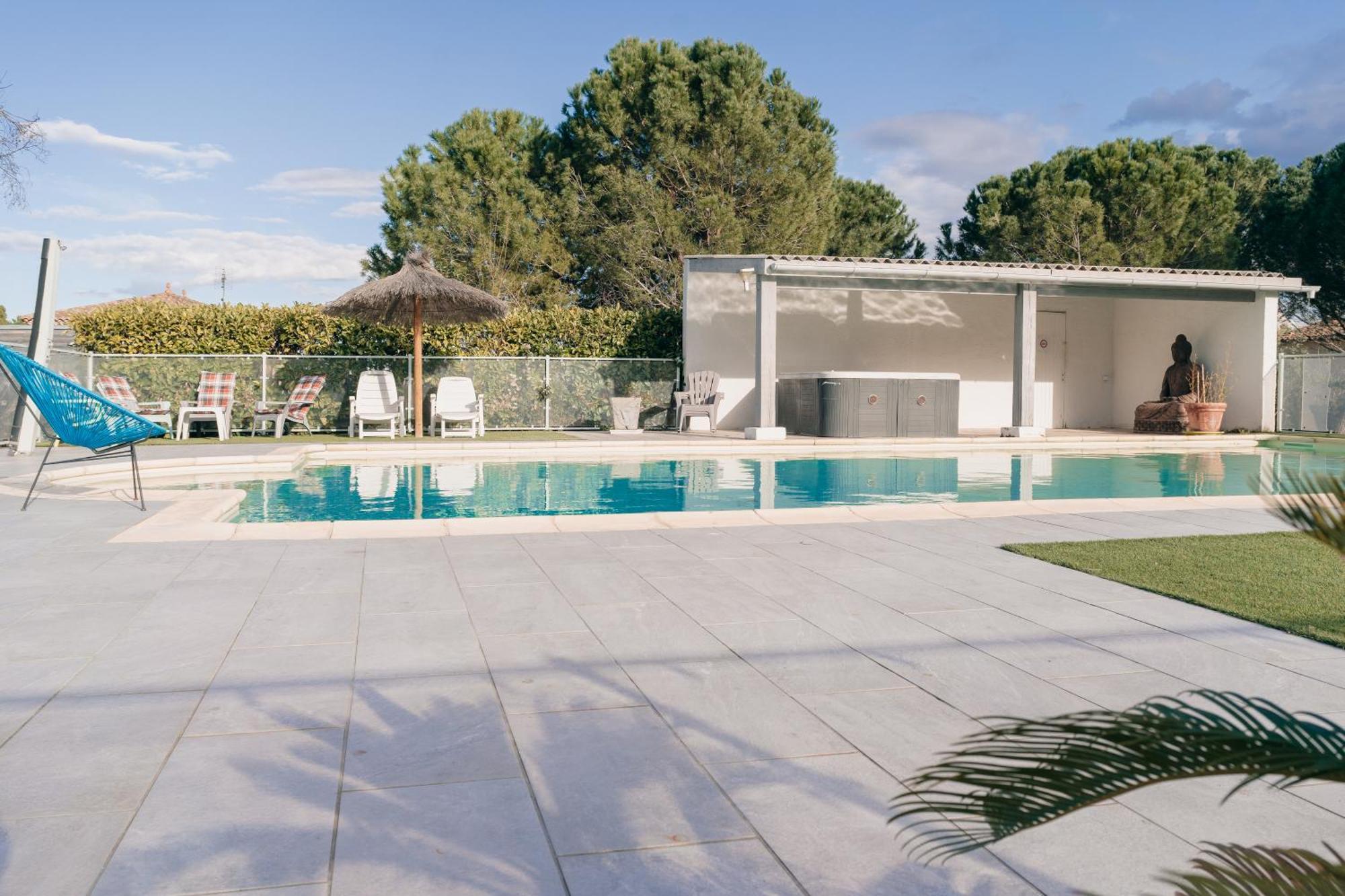 Les Gites De Ginestas Exterior foto